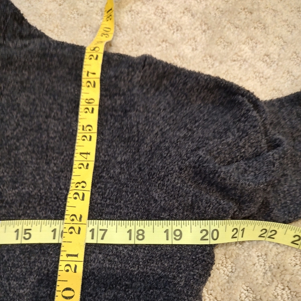 Barefoot Dreams CozyChic Lite Circle Cardigan Gray Size M - Picture 4 of 11